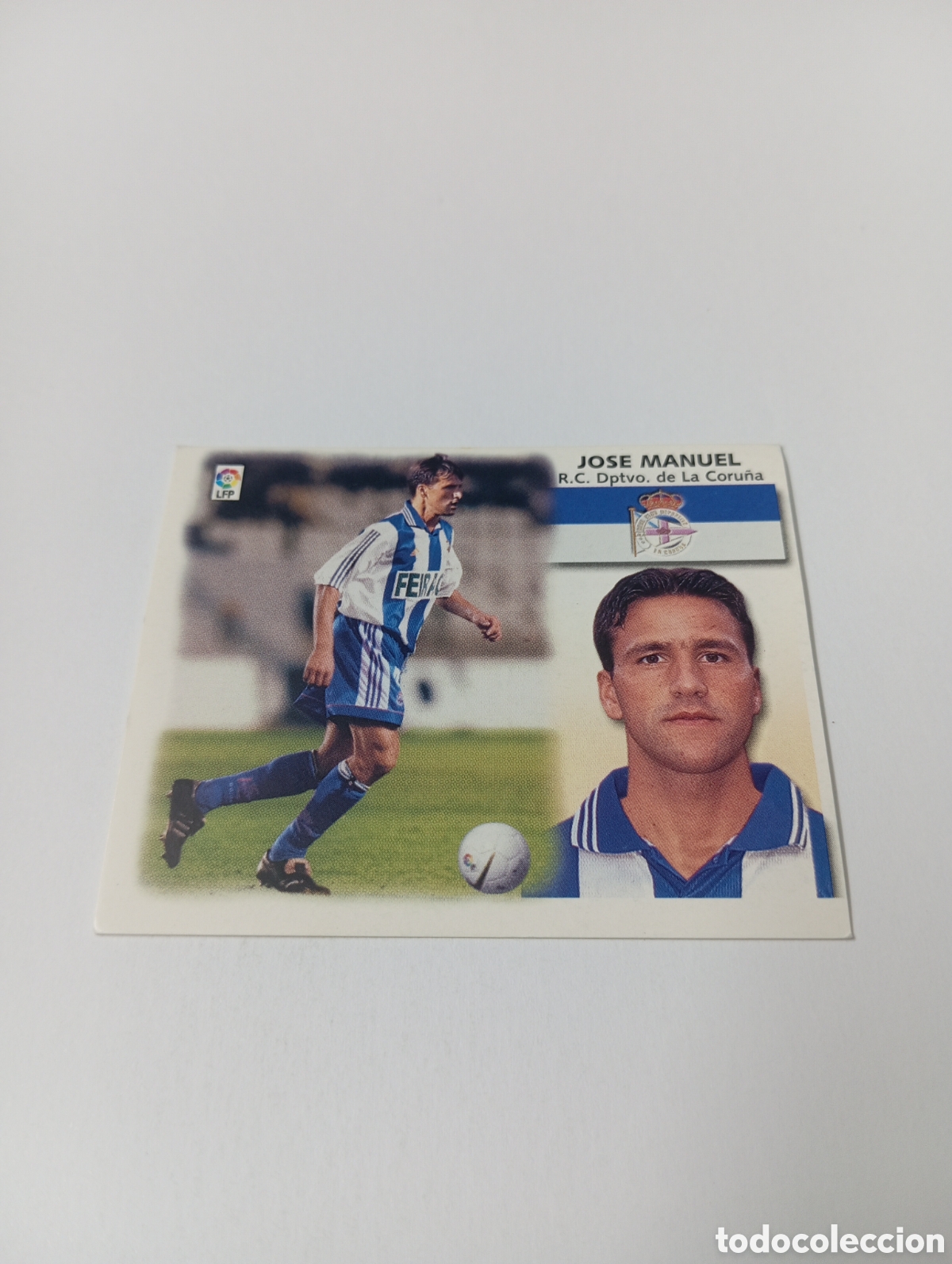 Cromos de F&uacute;tbol: Fichaje 4 JOSE MANUEL Liga Este 1999 2000 PANINI 99 00 NUEVO SIN PEGAR