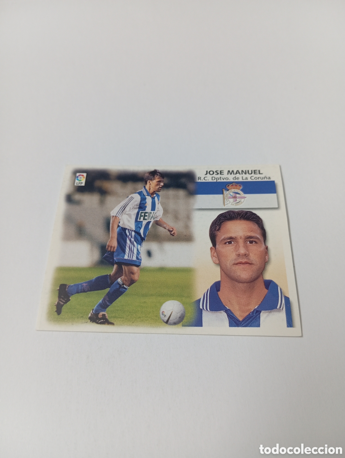 Cromos de F&uacute;tbol: Fichaje 4 JOSE MANUEL Liga Este 1999 2000 PANINI 99 00 NUEVO SIN PEGAR