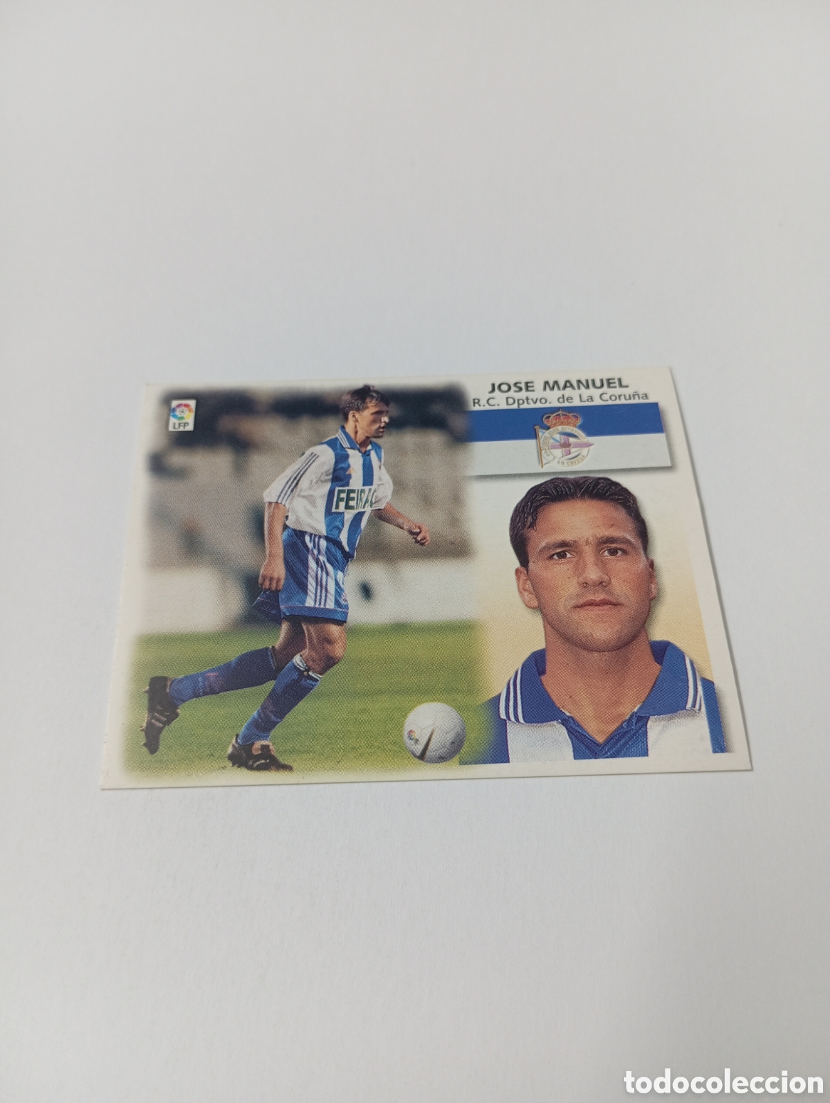 Cromos de F&uacute;tbol: Fichaje 4 JOSE MANUEL Liga Este 1999 2000 PANINI 99 00 NUEVO SIN PEGAR