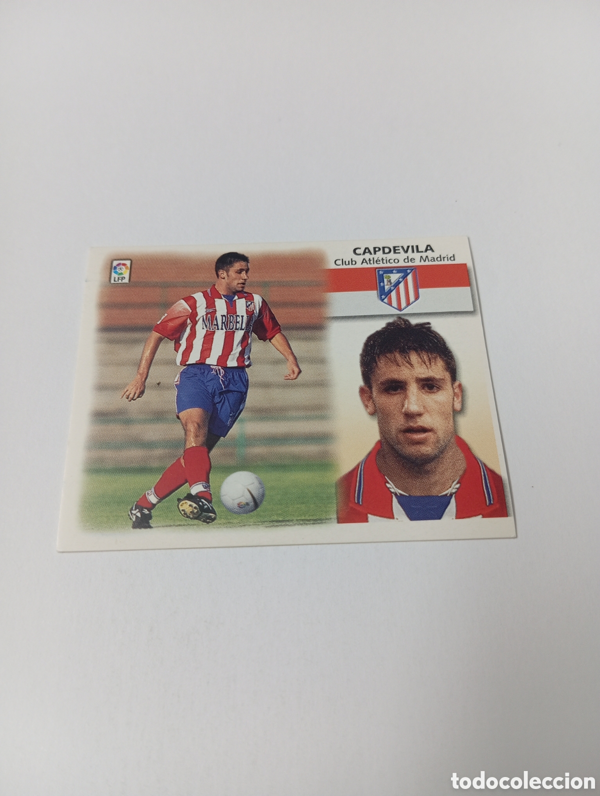 Cromos de F&uacute;tbol: Fichaje 11 CAPDEVILA Liga Este 1999 2000 PANINI 99 00 NUEVO SIN PEGAR