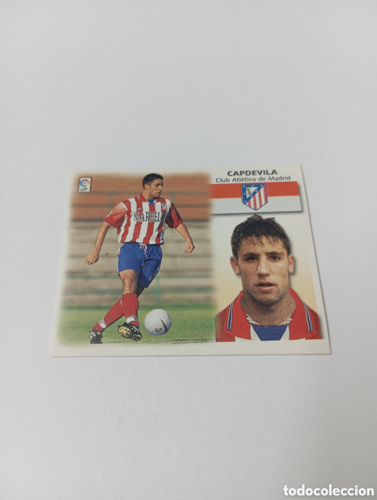 Cromos de F&uacute;tbol: Fichaje 11 CAPDEVILA Liga Este 1999 2000 PANINI 99 00 NUEVO SIN PEGAR