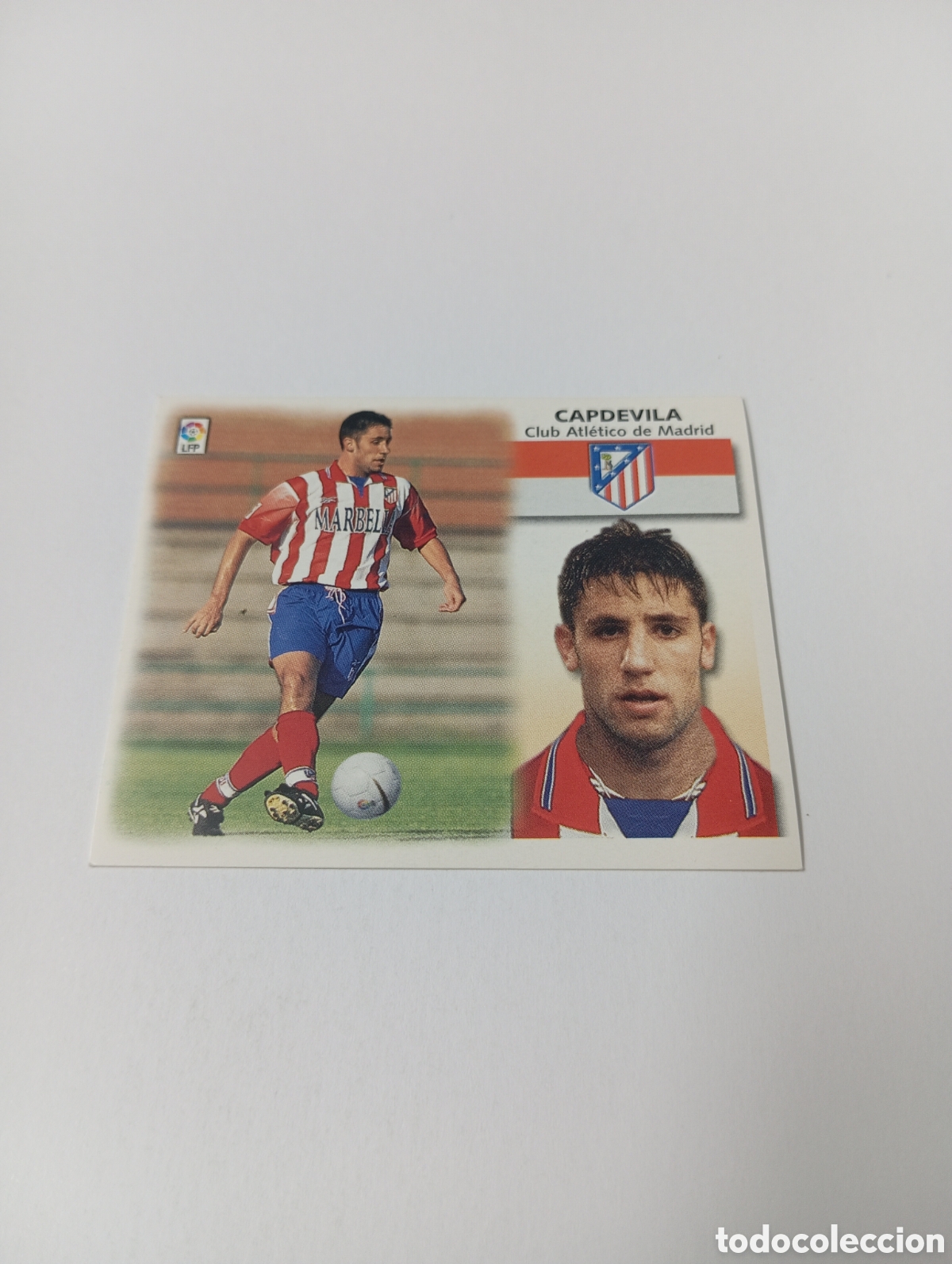 Cromos de F&uacute;tbol: Fichaje 11 CAPDEVILA Liga Este 1999 2000 PANINI 99 00 NUEVO SIN PEGAR