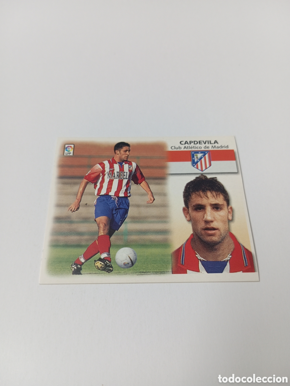 Cromos de F&uacute;tbol: Fichaje 11 CAPDEVILA Liga Este 1999 2000 PANINI 99 00 NUEVO SIN PEGAR