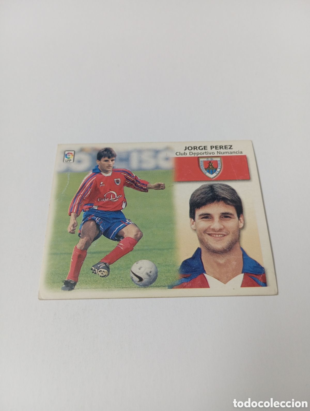 Cromos de F&uacute;tbol: Fichaje 15 JORGE P&Eacute;REZ Liga Este 1999 2000 PANINI 99 00 NUEVO SIN PEGAR
