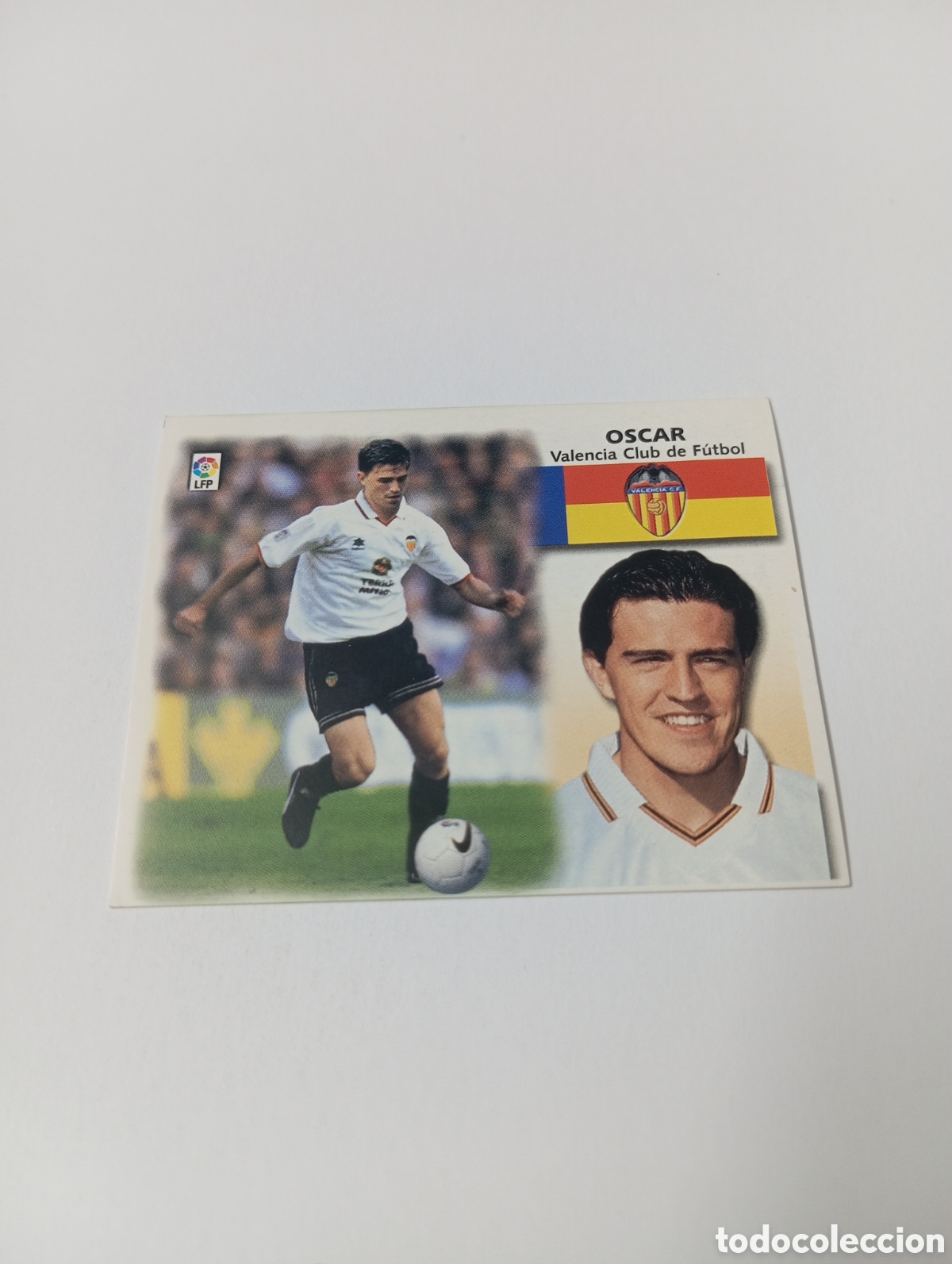 Cromos de F&uacute;tbol: Fichaje 16 &Oacute;SCAR Liga Este 1999 2000 PANINI 99 00 NUEVO SIN PEGAR