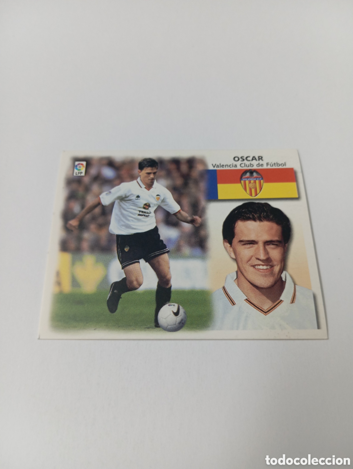 Cromos de F&uacute;tbol: Fichaje 16 &Oacute;SCAR Liga Este 1999 2000 PANINI 99 00 NUEVO SIN PEGAR