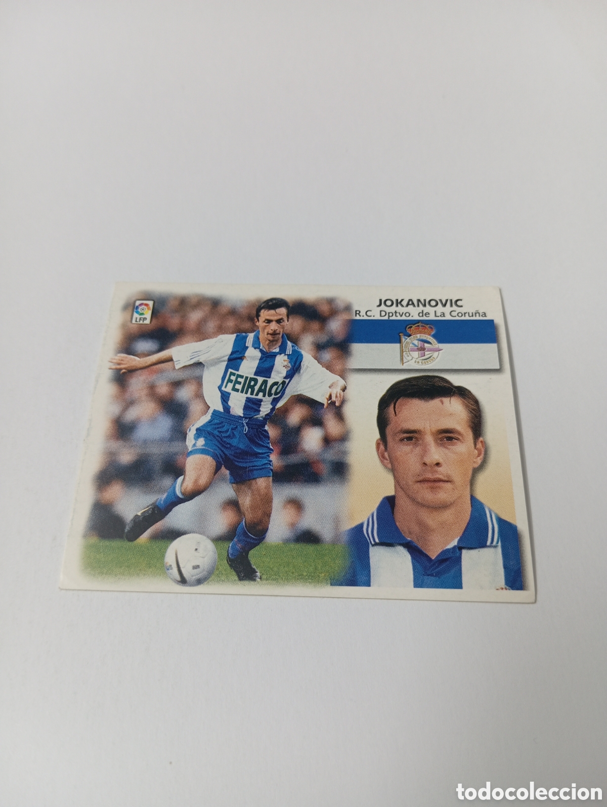 Cromos de F&uacute;tbol: Fichaje 18 JOKANOVIC Liga Este 1999 2000 PANINI 99 00 NUEVO SIN PEGAR