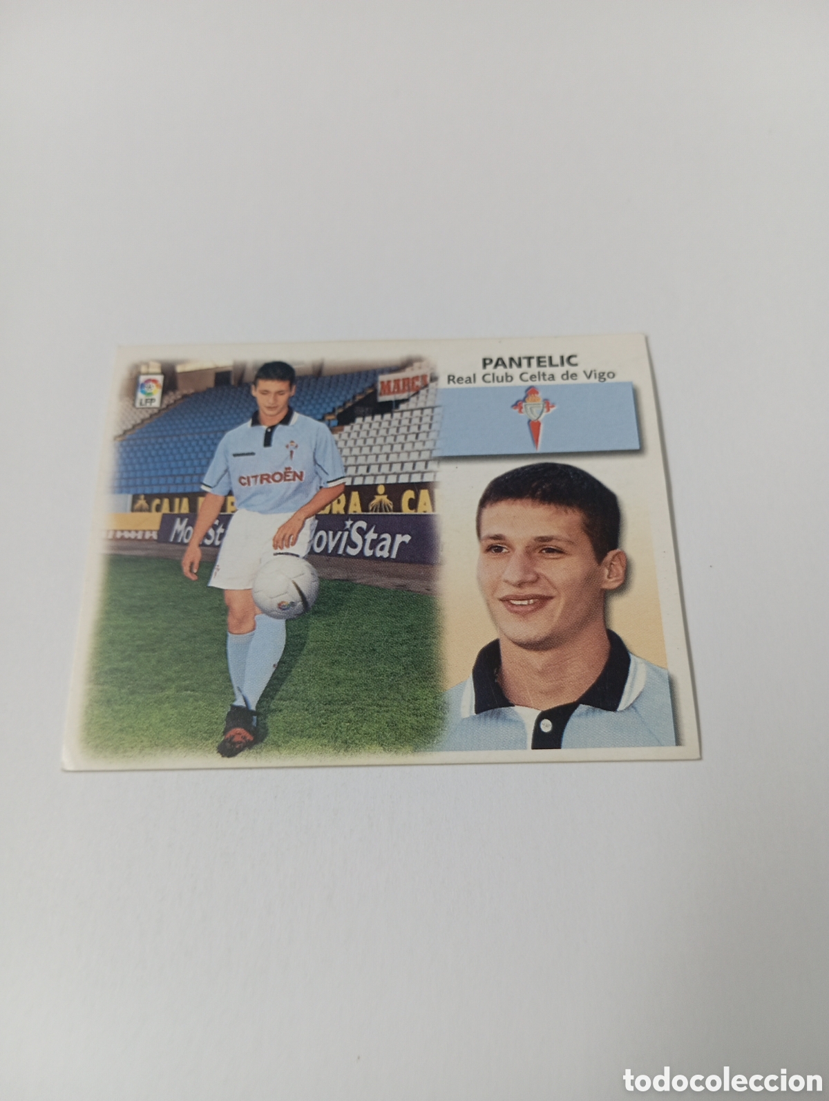 Cromos de F&uacute;tbol: Fichaje 21 PANTELIC Liga Este 1999 2000 PANINI 99 00 NUEVO SIN PEGAR