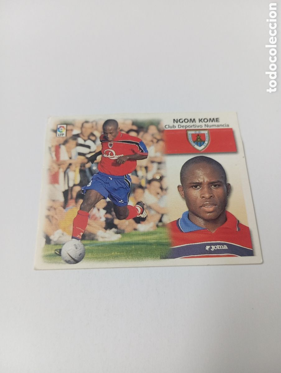 Cromos de F&uacute;tbol: Fichaje 4 BIS NGOM KOME Liga Este 1999 2000 PANINI 99 00 NUEVO SIN PEGAR