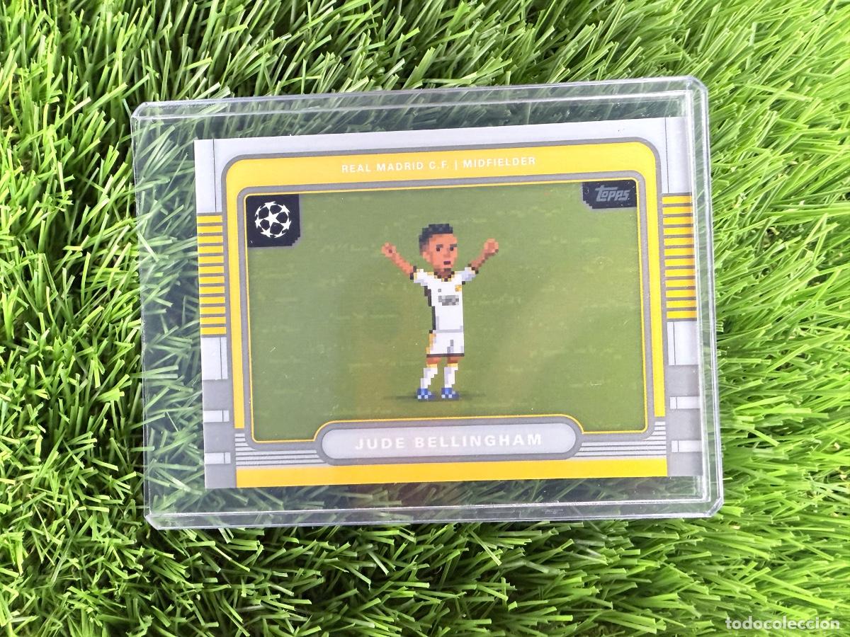 Cromos de F&uacute;tbol: N&ordm; 8B-3 Jude Bellingham 8Bit Shots Real Madrid CF Topps UEFA Clubs Competitions Flagship 25 26