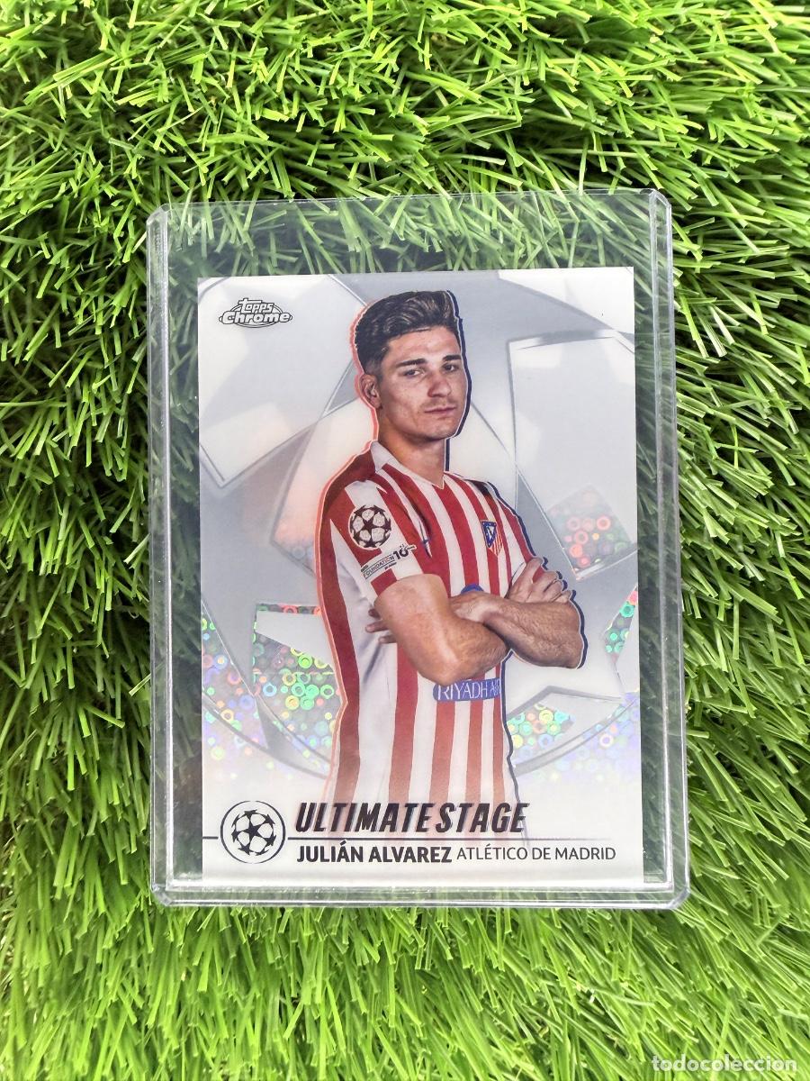 Cromos de F&uacute;tbol: N&ordm; US-29 Juli&aacute;n &Aacute;lvarez Ultimate Stage Atl&eacute;tico de Madrid UEFA Club Competition Flagship 25 26