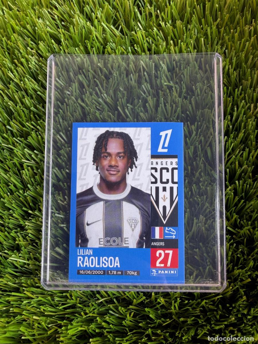 Cartes &agrave; collectionner de Football: N&ordm; 22 Lilian Raolisoa Angers SCO Foot Ligue 1 Francia 24 25