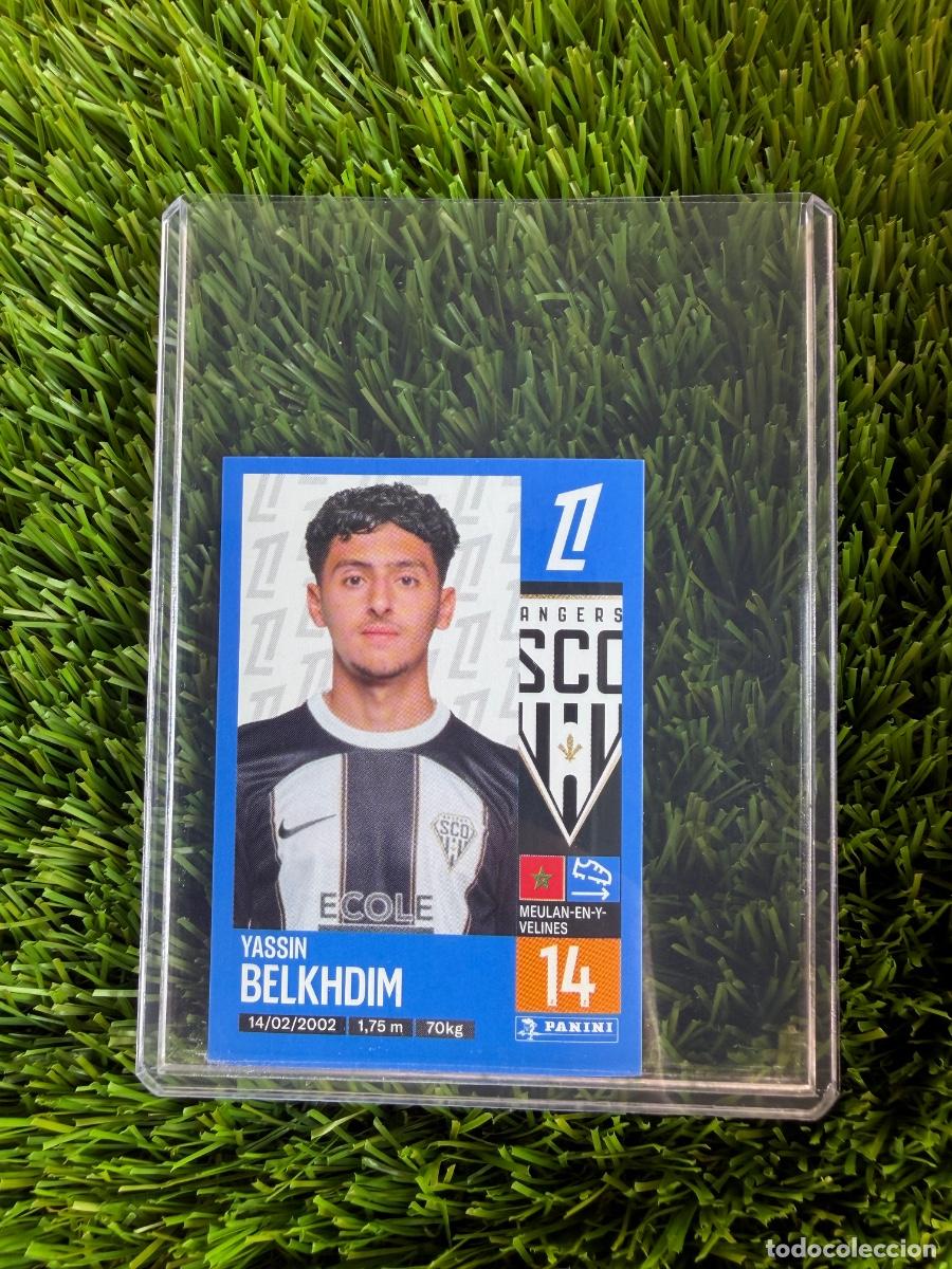 Cromos de F&uacute;tbol: N&ordm; 26 Yassin Belkhdim Angers SCO Foot Ligue 1 Francia 24 25