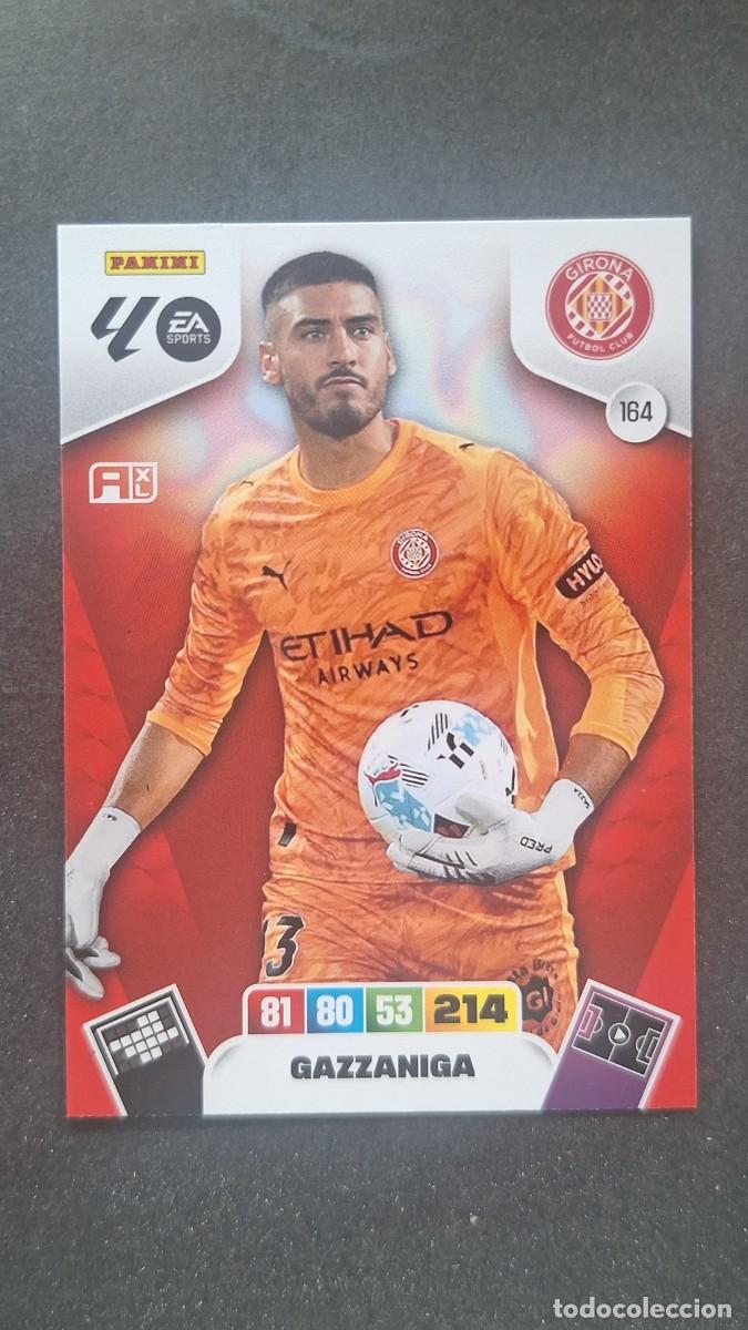 Cromos de F&uacute;tbol: L3 GAZZANIGA GIRONA F. C. 164 ADRENALYN XL LIGA 2025/2026 25 26 PANINI