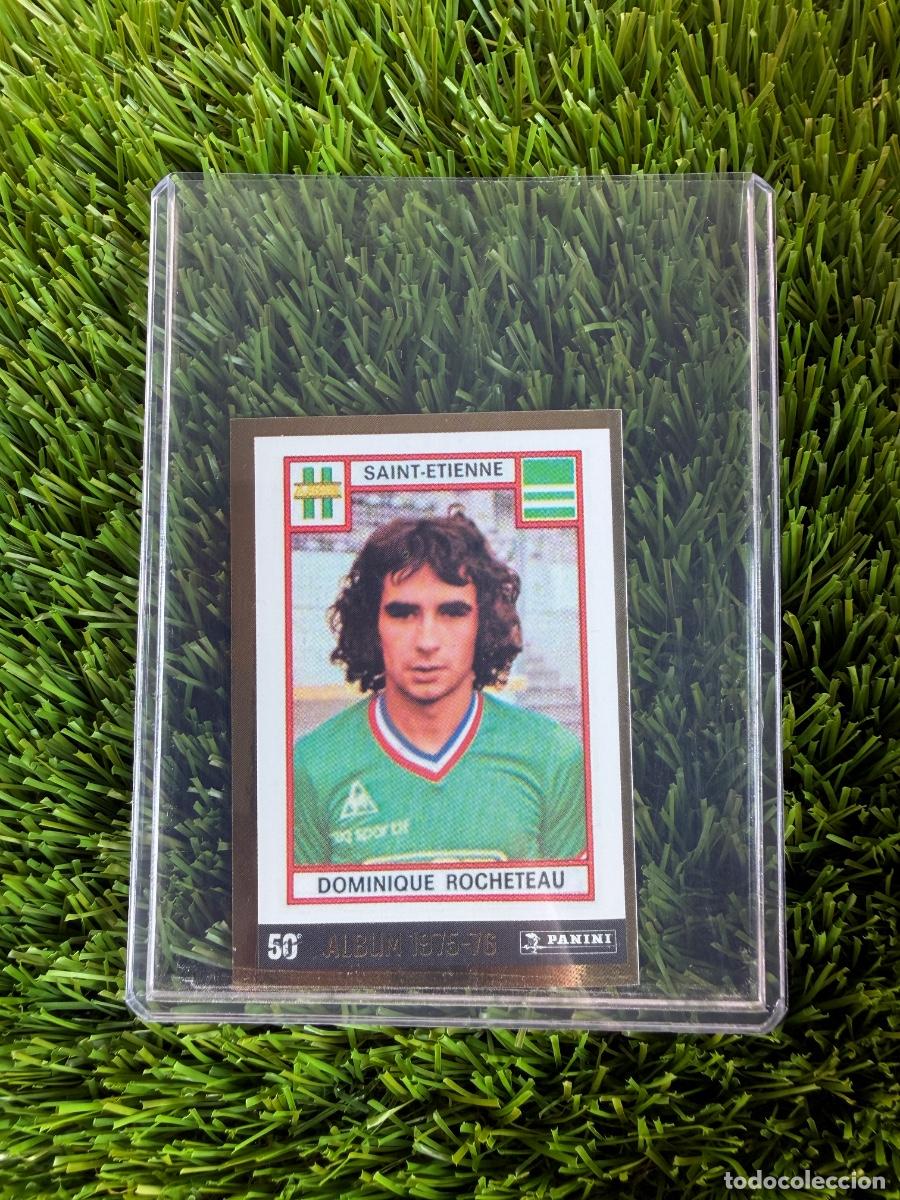 Cromos de F&uacute;tbol: N&ordm; 38 Dominique Rocheteau L&eacute;gende AS Saint-Ettiene Foot Ligue 1 Francia 24 25
