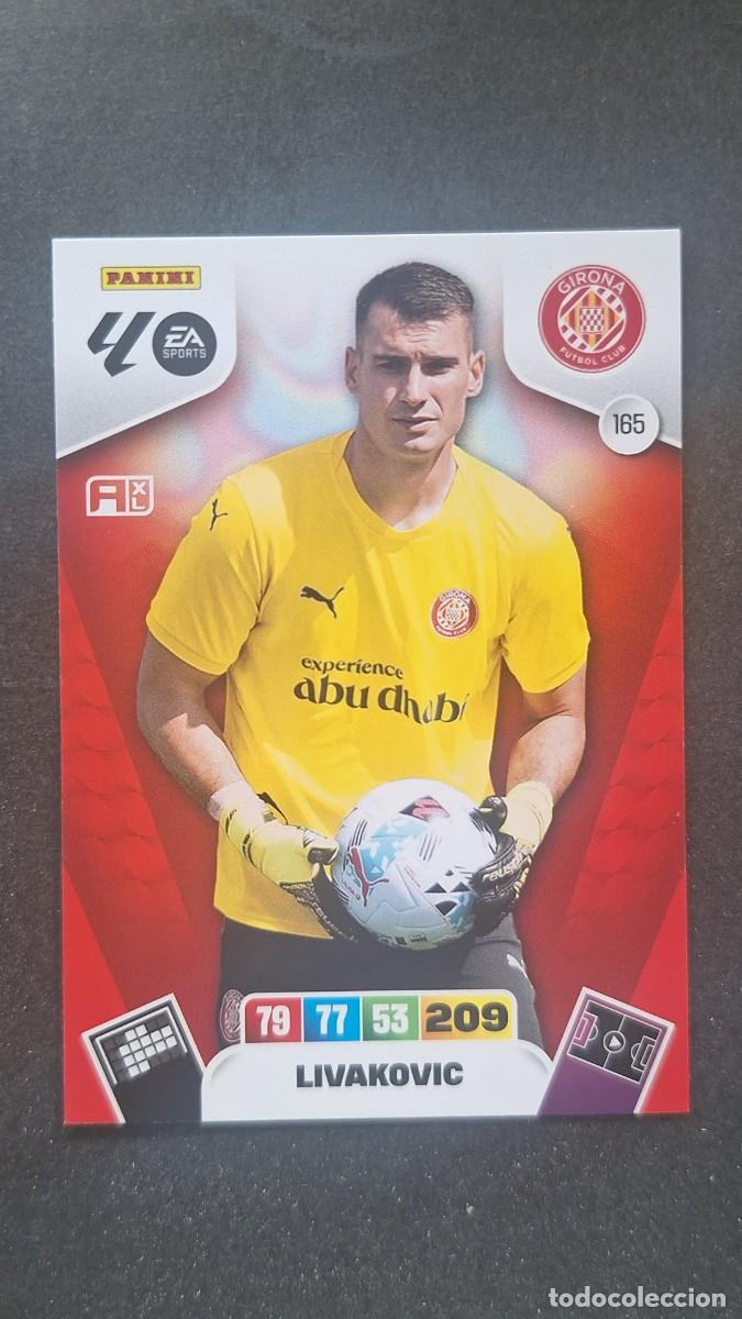 Cromos de F&uacute;tbol: L3 LIVAKOVIC GIRONA F. C. 165 ADRENALYN XL LIGA 2025/2026 25 26 PANINI