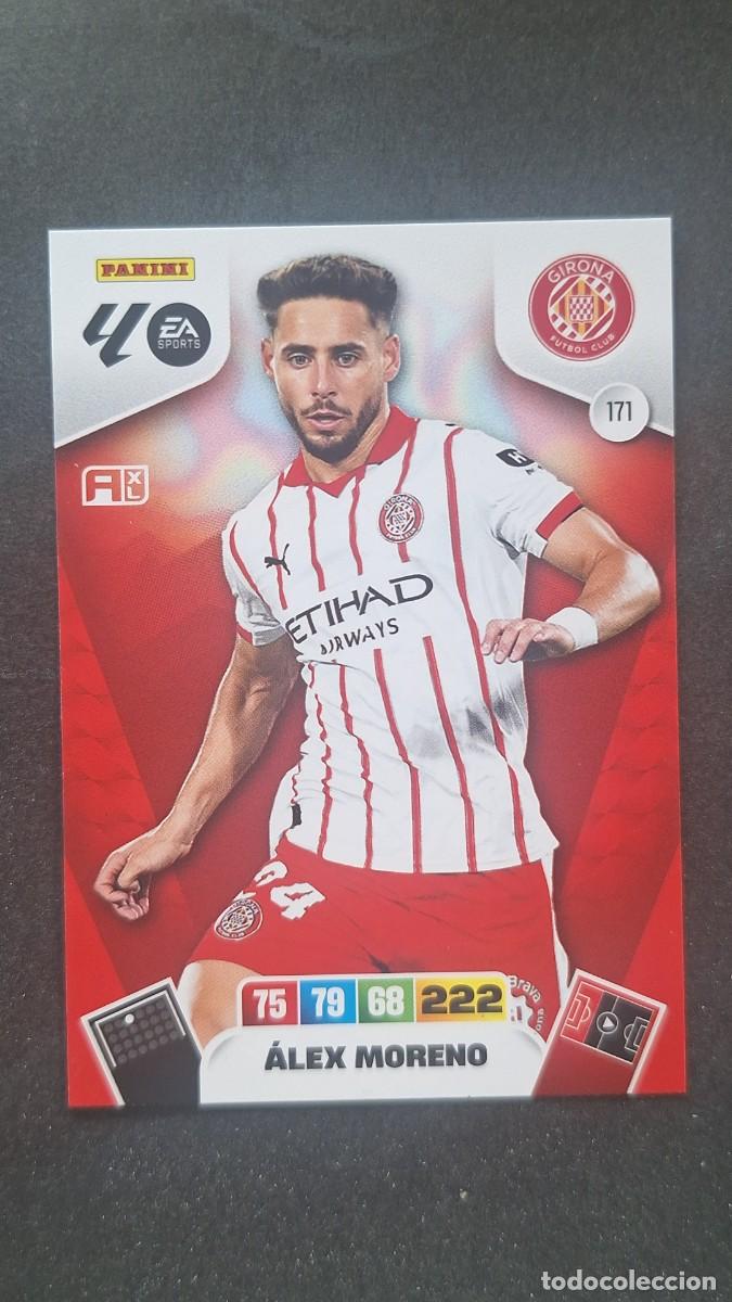 Cromos de F&uacute;tbol: L3 ALEX MORENO GIRONA F. C. 171 ADRENALYN XL LIGA 2025/2026 25 26 PANINI