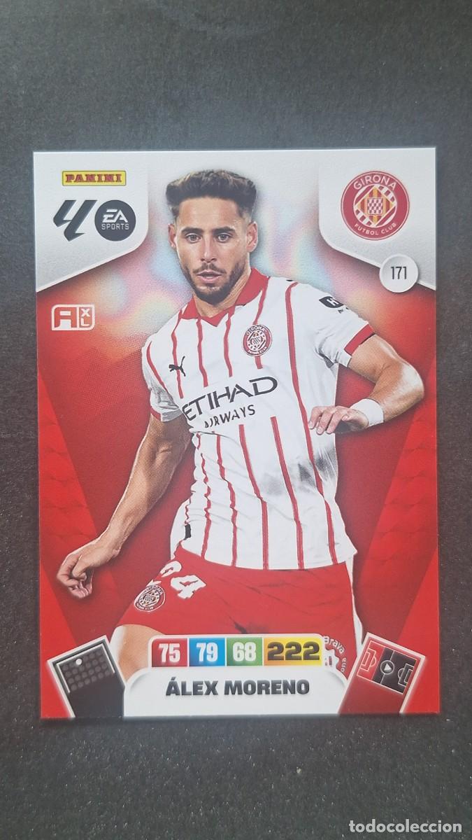 Cromos de F&uacute;tbol: L3 ALEX MORENO GIRONA F. C. 171 ADRENALYN XL LIGA 2025/2026 25 26 PANINI