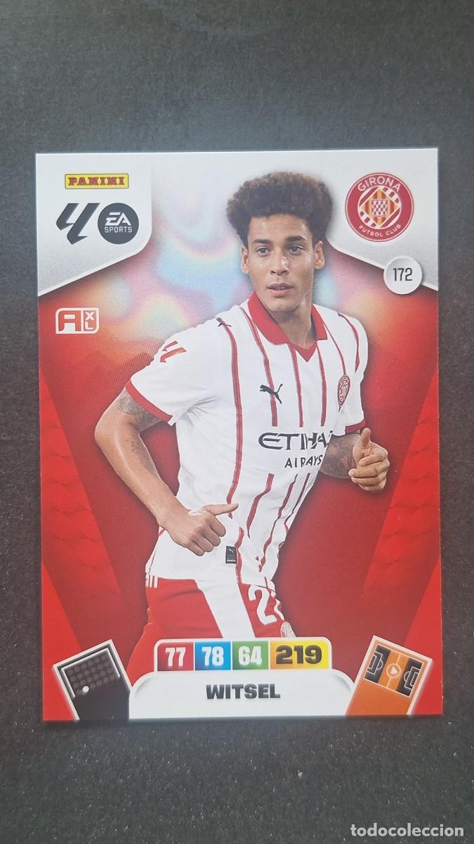 Cromos de F&uacute;tbol: L3 WITSEL GIRONA F. C. 172 ADRENALYN XL LIGA 2025/2026 25 26 PANINI