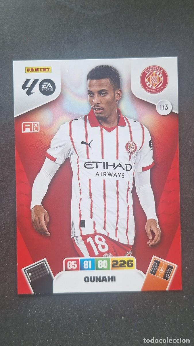 Cromos de F&uacute;tbol: L3 OUNAHI GIRONA F. C. 173 ADRENALYN XL LIGA 2025/2026 25 26 PANINI