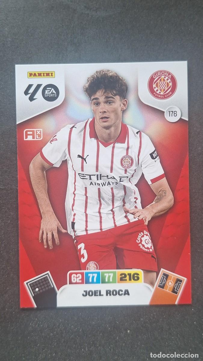 Cromos de F&uacute;tbol: L3 JOEL ROCA GIRONA F. C. 176 ADRENALYN XL LIGA 2025/2026 25 26 PANINI