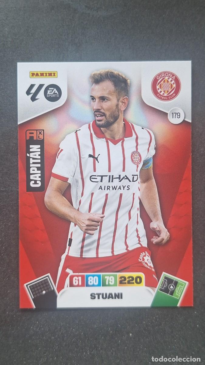 Cromos de F&uacute;tbol: L3 STUANI GIRONA F. C. 179 ADRENALYN XL LIGA 2025/2026 25 26 PANINI