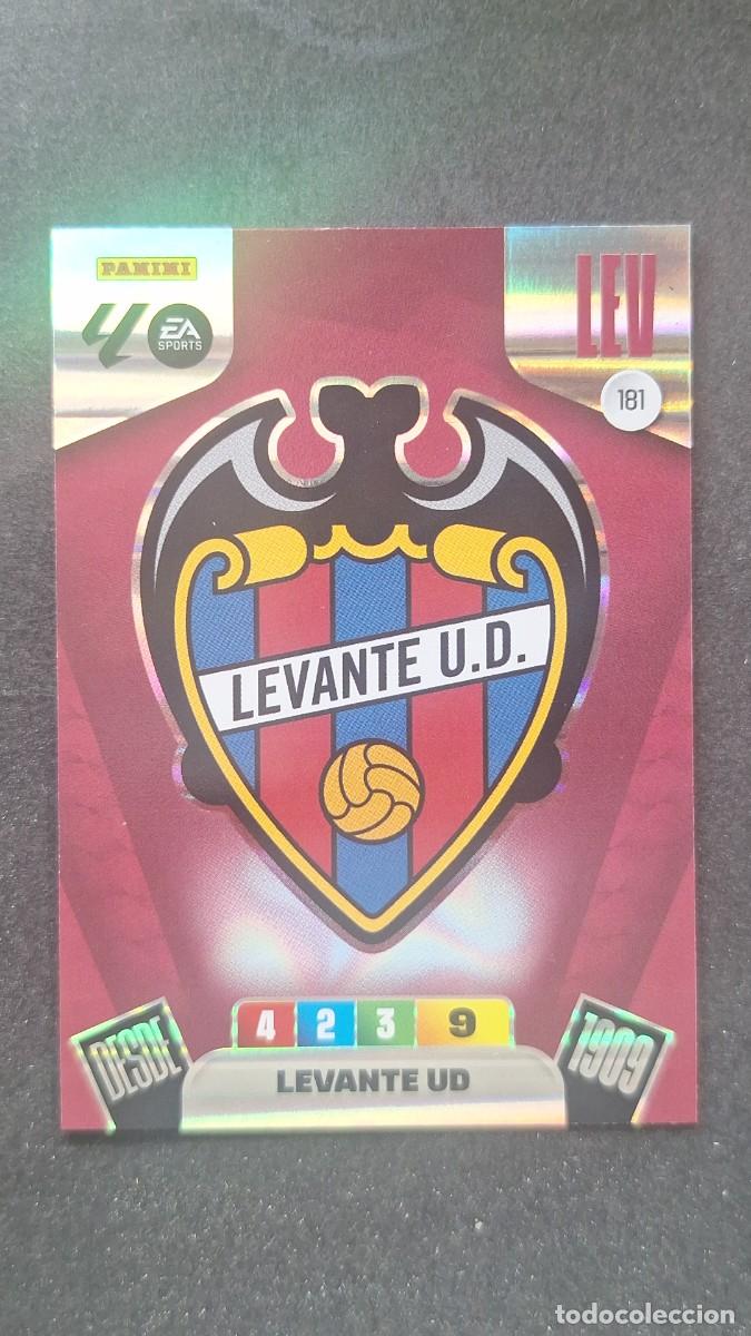 Cromos de F&uacute;tbol: L3 ESCUDO U. D. LEVANTE 181 ADRENALYN XL LIGA 2025/2026 25 26 PANINI
