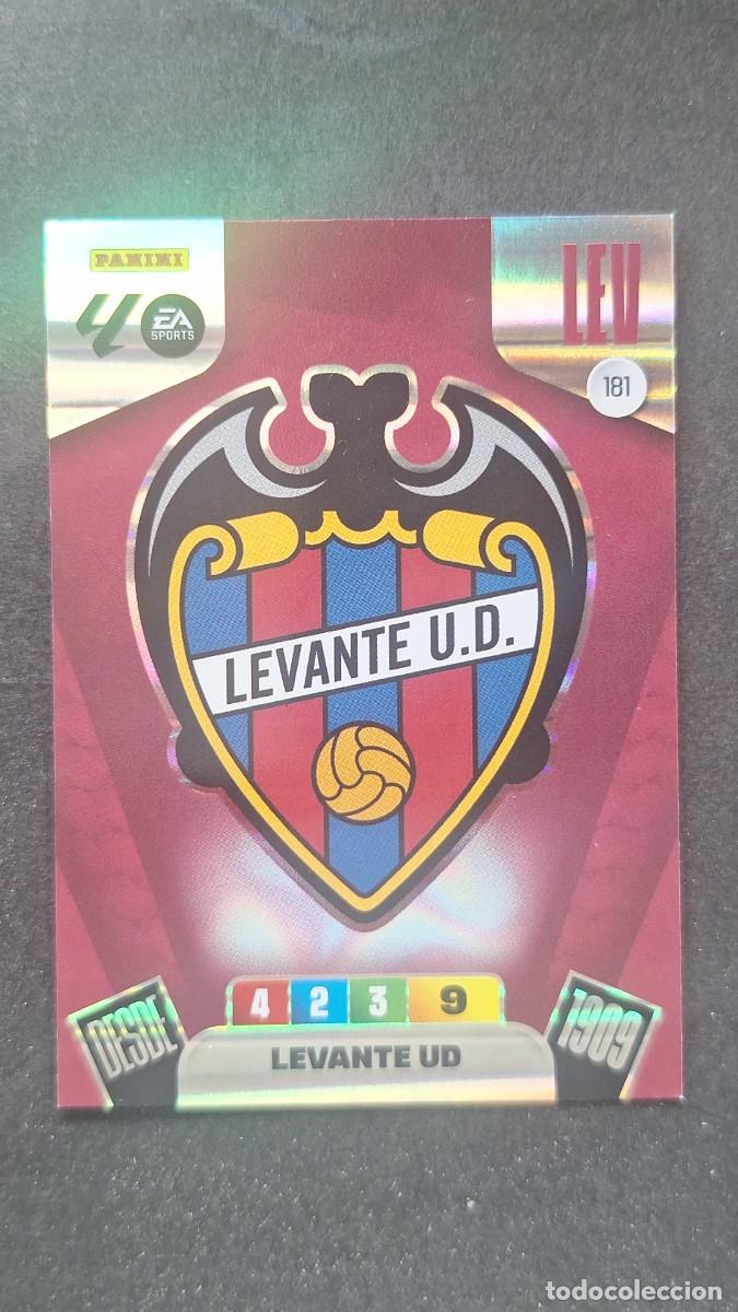 Cromos de F&uacute;tbol: L3 ESCUDO U. D. LEVANTE 181 ADRENALYN XL LIGA 2025/2026 25 26 PANINI