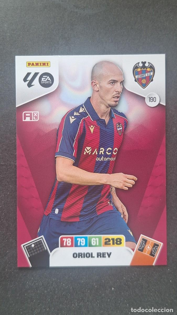 Cromos de F&uacute;tbol: L3 ORIOL REY LEVANTE U. D. 190 ADRENALYN XL LIGA 2025/2026 25 26 PANINI