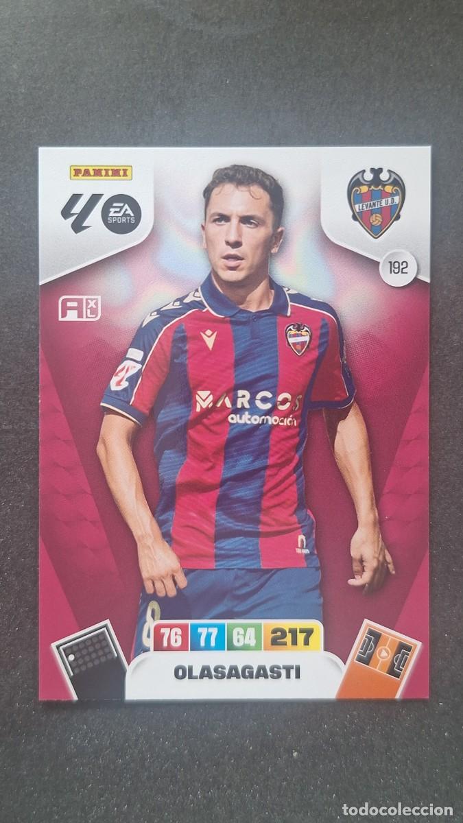 Cromos de F&uacute;tbol: L3 OLASAGASTI LEVANTE U. D. 192 ADRENALYN XL LIGA 2025/2026 25 26 PANINI