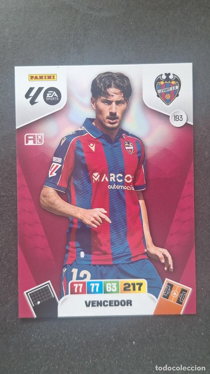 Cromos de F&uacute;tbol: L3 VENCEDOR LEVANTE U. D. 193 ADRENALYN XL LIGA 2025/2026 25 26 PANINI