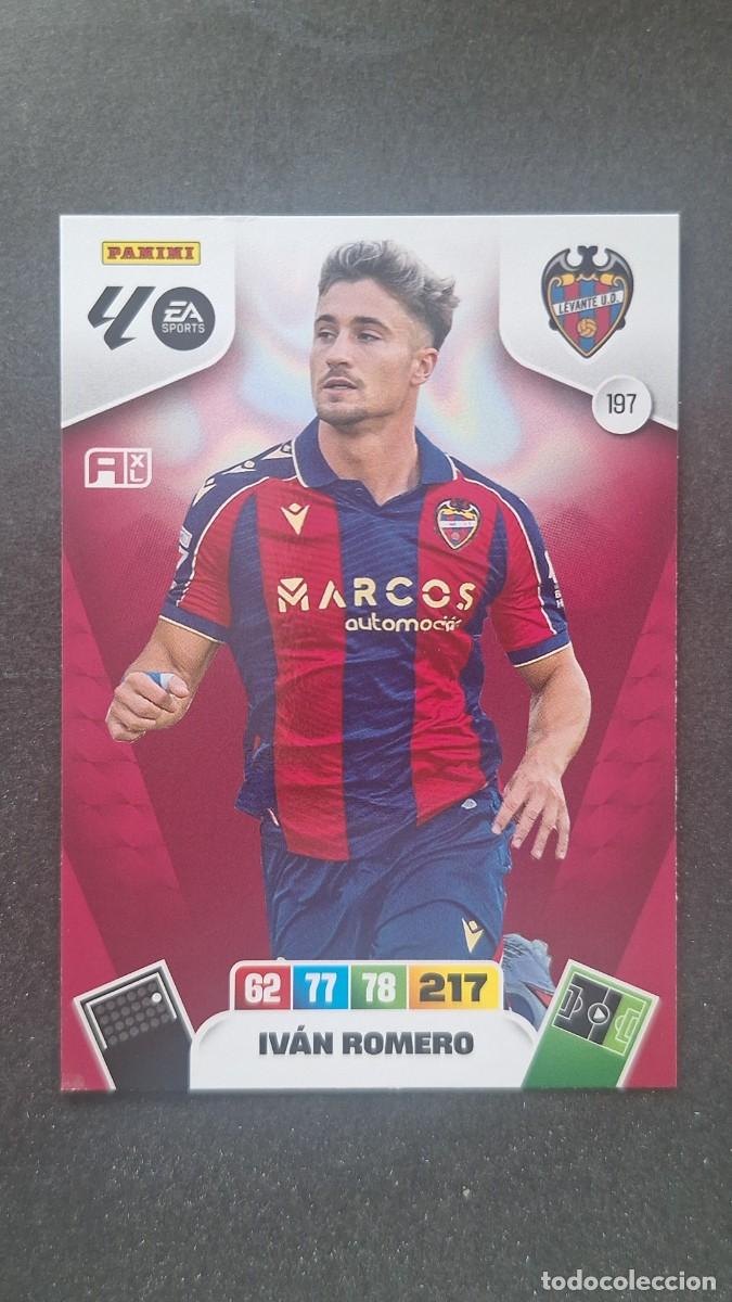 Cromos de F&uacute;tbol: L3 IVAN ROMERO LEVANTE U. D. 197 ADRENALYN XL LIGA 2025/2026 25 26 PANINI
