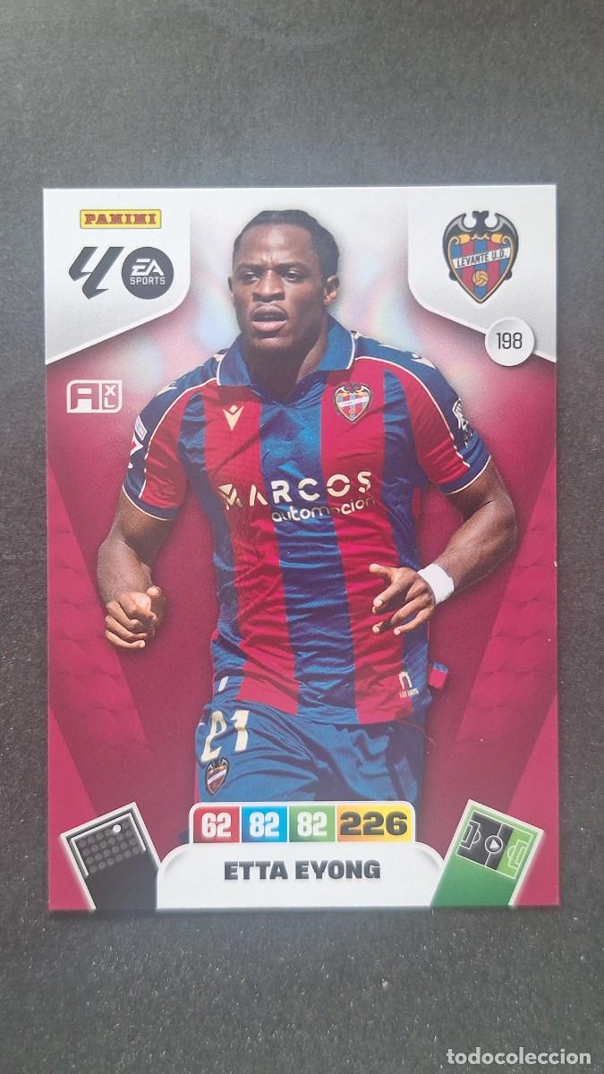Cromos de F&uacute;tbol: L3 ETTA EYONG LEVANTE U. D. 198 ADRENALYN XL LIGA 2025/2026 25 26 PANINI