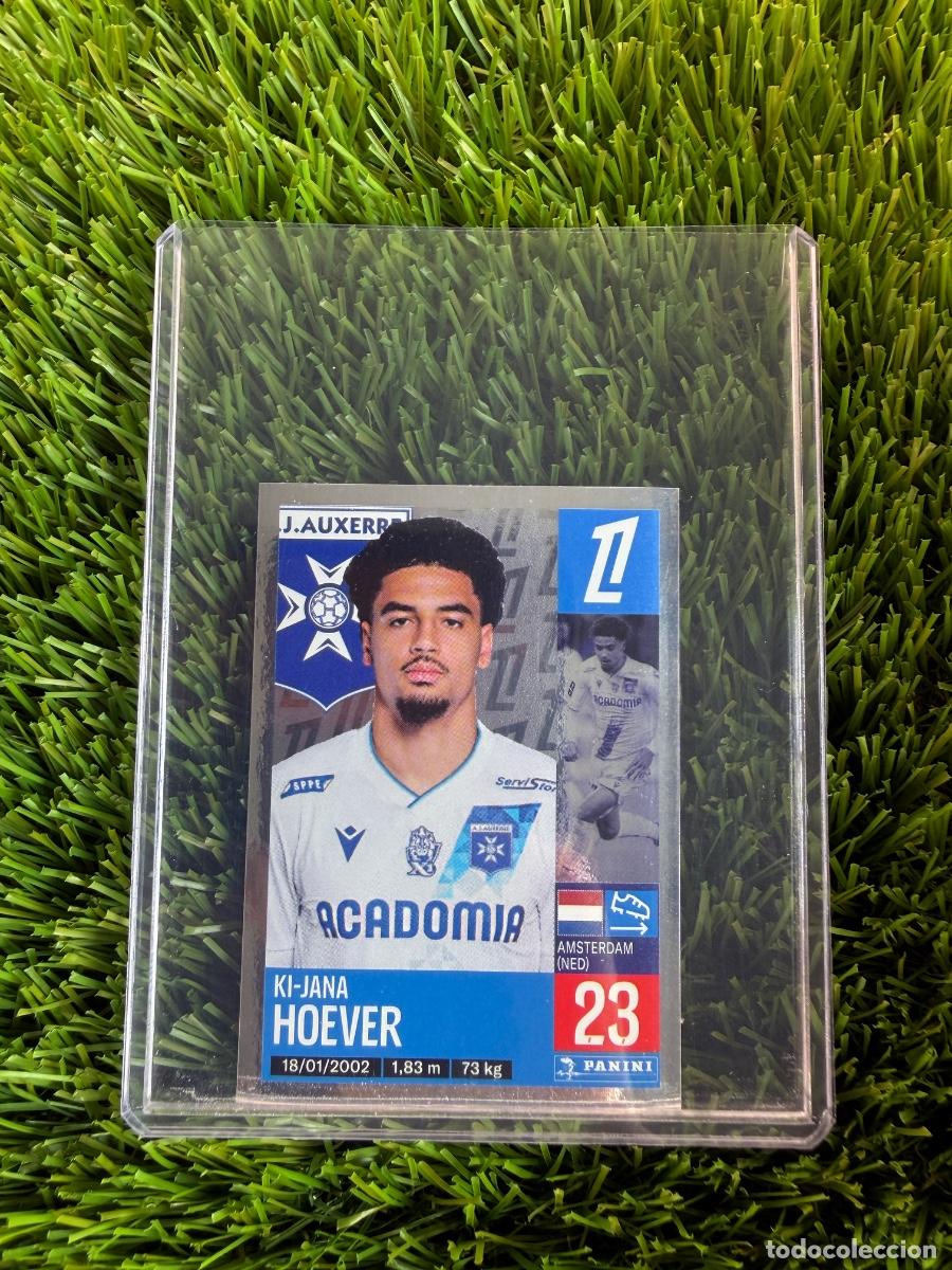 Cromos de F&uacute;tbol: N&ordm; 48 Ki-Jana Hoever AJ Auxerre Foot Ligue 1 Francia 24 25