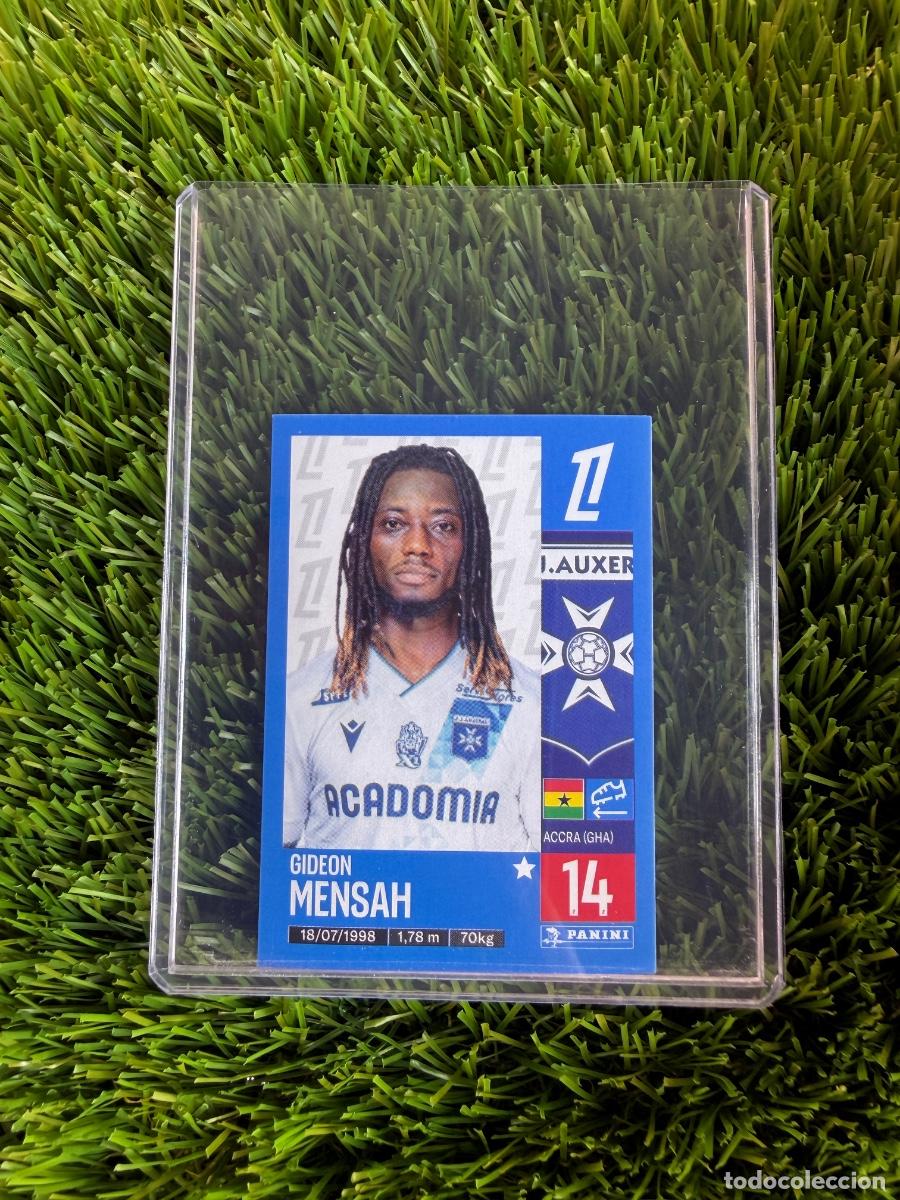 Cromos de F&uacute;tbol: N&ordm; 51 Gideon Mensah AJ Auxerre Foot Ligue 1 Francia 24 25