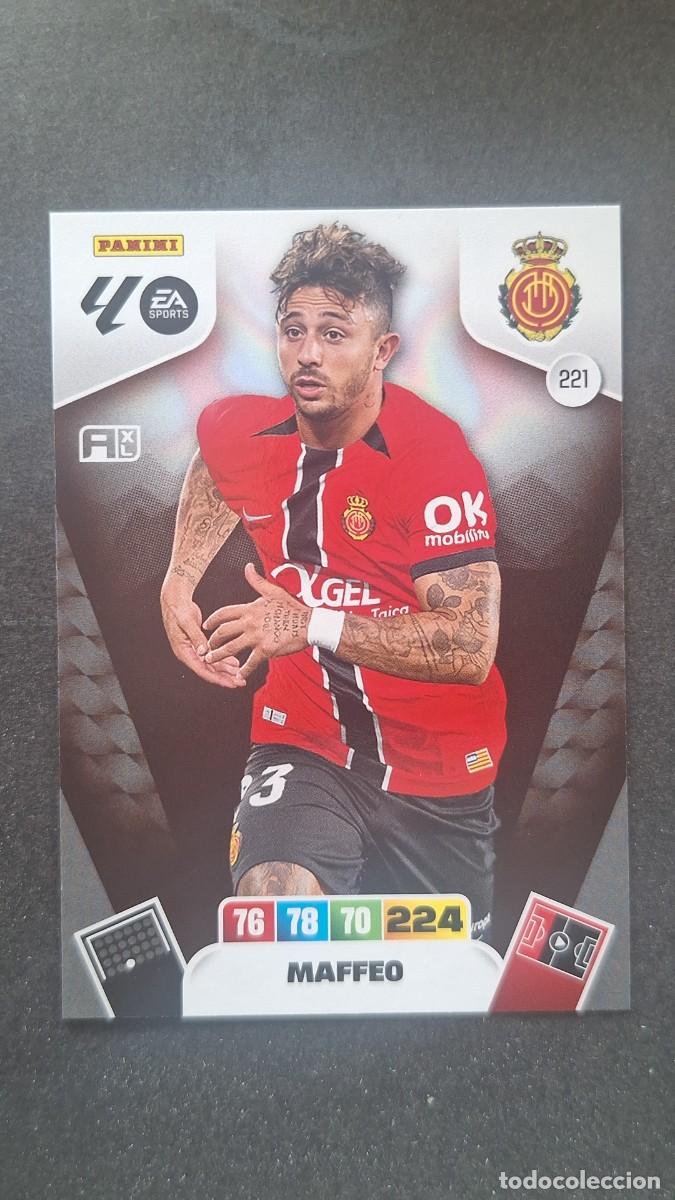 Cromos de F&uacute;tbol: L3 MAFFEO R. C. D. MALLORCA 221 ADRENALYN XL LIGA 2025/2026 25 26 PANINI