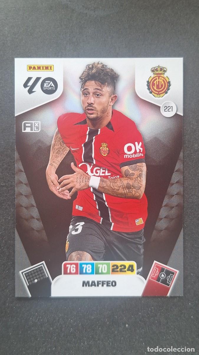 Cromos de F&uacute;tbol: L3 MAFFEO R. C. D. MALLORCA 221 ADRENALYN XL LIGA 2025/2026 25 26 PANINI