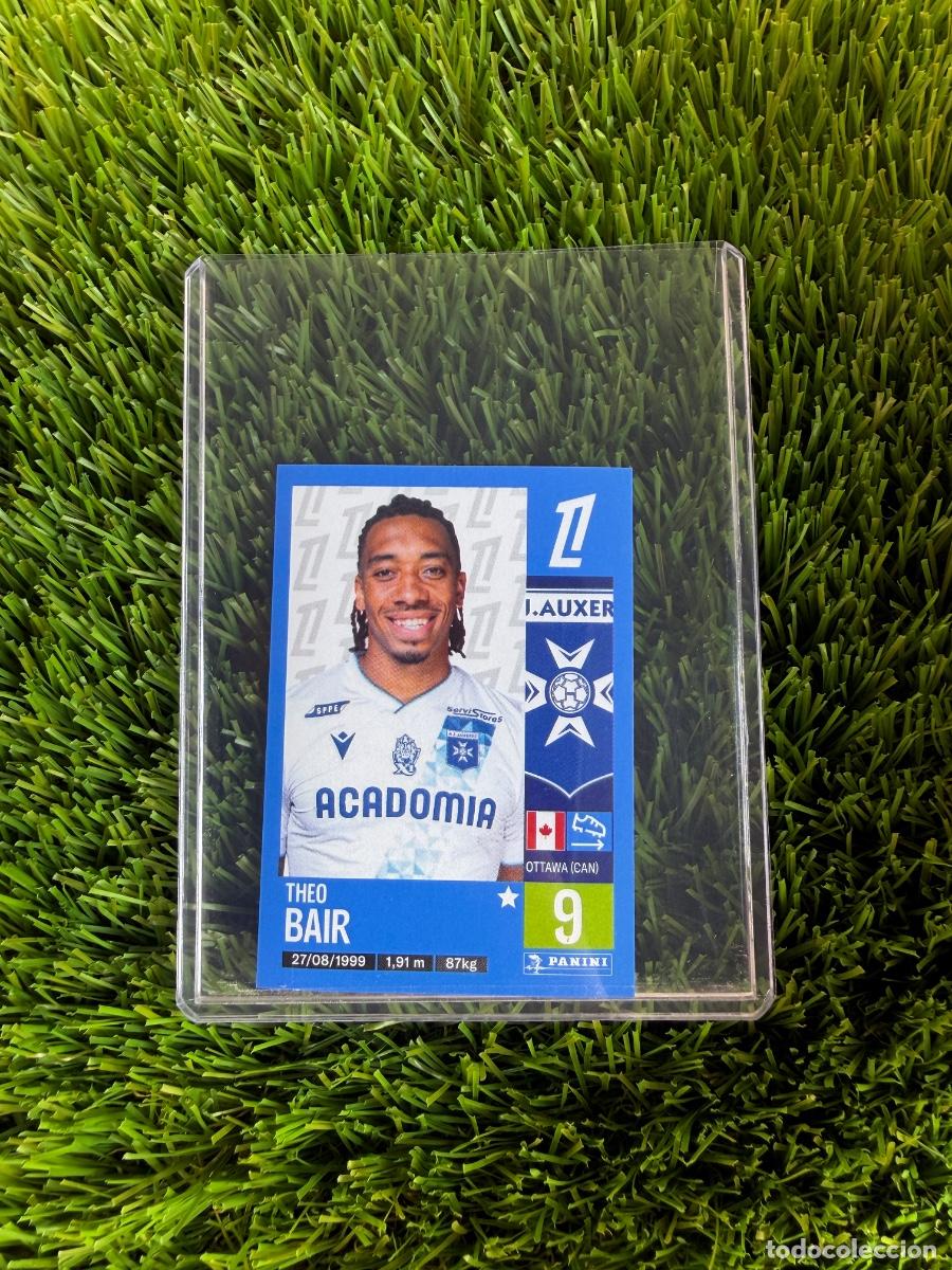 Cromos de F&uacute;tbol: N&ordm; 63 Theo Bair AJ Auxerre Foot Ligue 1 Francia 24 25
