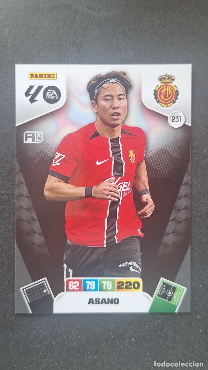 Cromos de F&uacute;tbol: L3 ASANO R. C. D. MALLORCA 231 ADRENALYN XL LIGA 2025/2026 25 26 PANINI