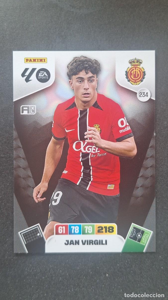 Cromos de F&uacute;tbol: L3 JAN VIRGILI R. C. D. MALLORCA 234 ADRENALYN XL LIGA 2025/2026 25 26 PANINI