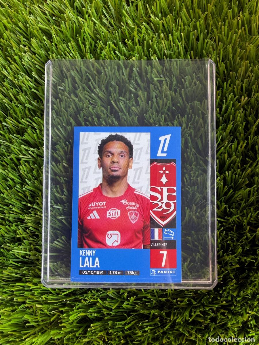 Cromos de F&uacute;tbol: N&ordm; 75 Kenny Lala Stade Brestois Foot Ligue 1 Francia 24 25