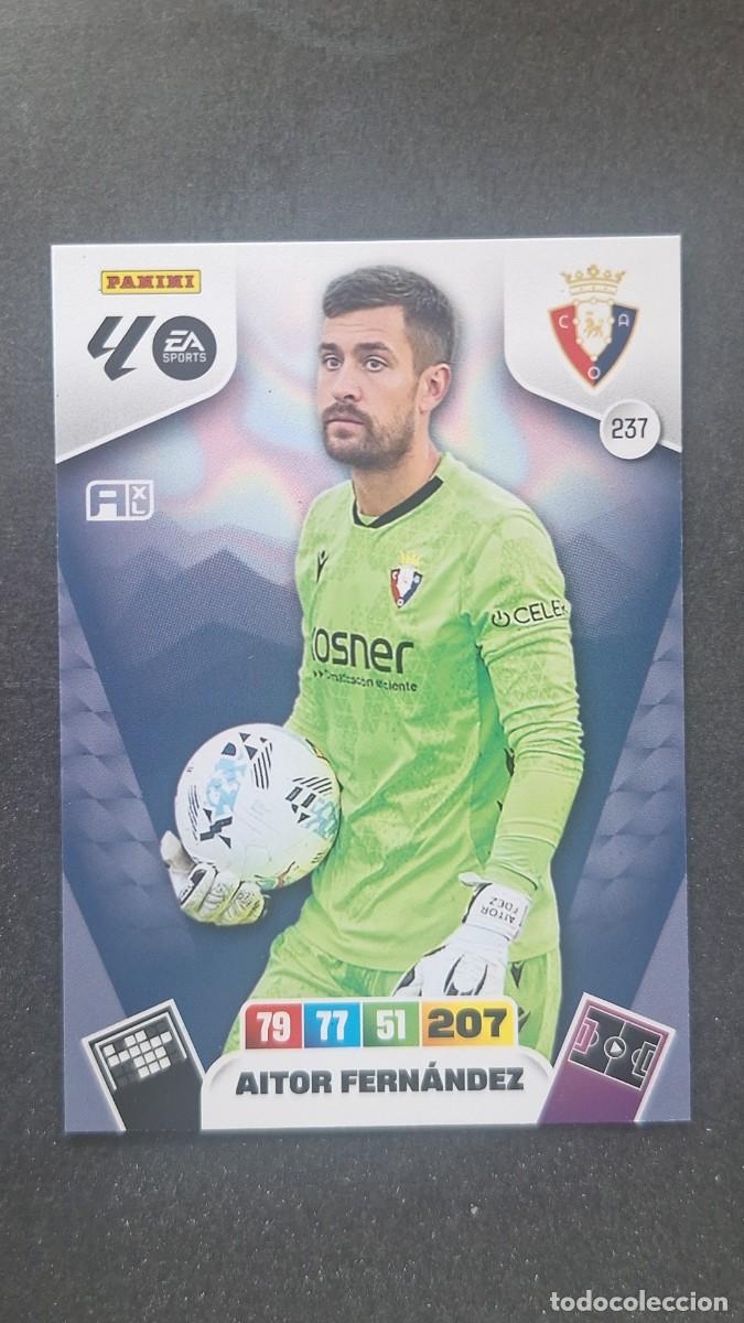Cromos de F&uacute;tbol: L3 AITOR FERNANDEZ C. A. OSASUNA 237 ADRENALYN XL LIGA 2025/2026 25 26 PANINI