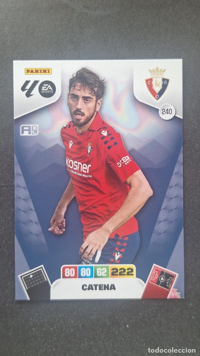 Cromos de F&uacute;tbol: L3 CATENA C. A. OSASUNA 240 ADRENALYN XL LIGA 2025/2026 25 26 PANINI