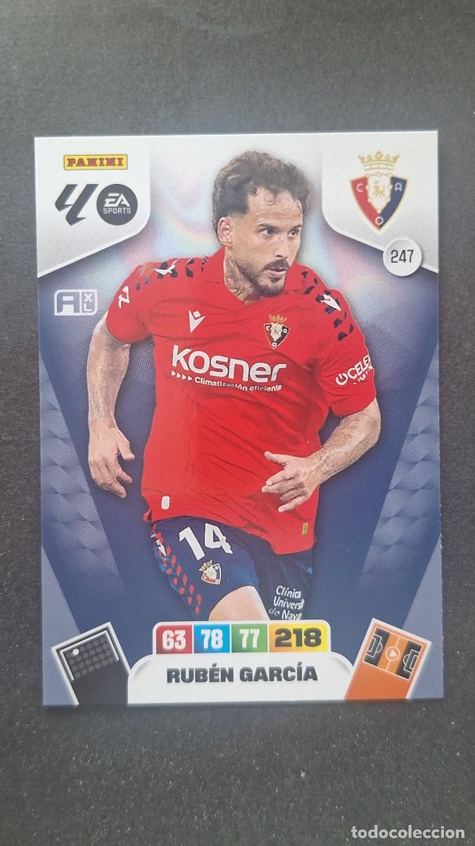 Cromos de F&uacute;tbol: L3 RUBEN GARCIA C. A. OSASUNA 247 ADRENALYN XL LIGA 2025/2026 25 26 PANINI