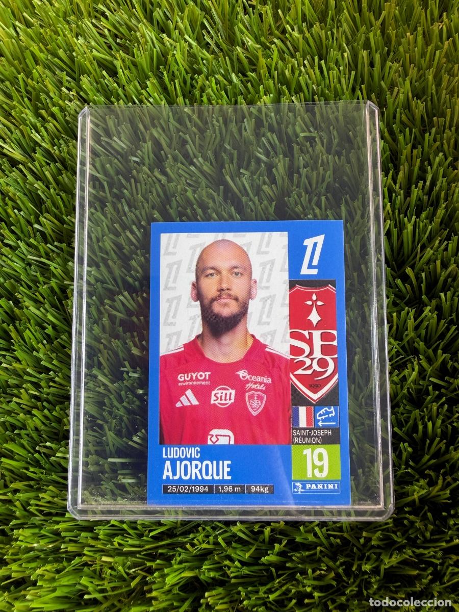 Cromos de F&uacute;tbol: N&ordm; 87 Ludovic Ajorque Stade Brestois Foot Ligue 1 Francia 24 25