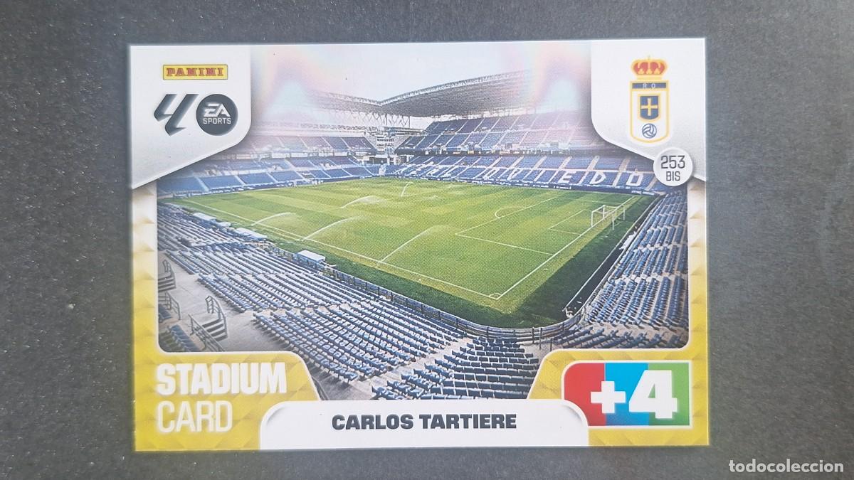 Cromos de F&uacute;tbol: L3 ESTADIO CARLOS TARTIERE REAL OVIEDO 253BIS ADRENALYN XL LIGA 2025/2026 25 26 PANINI