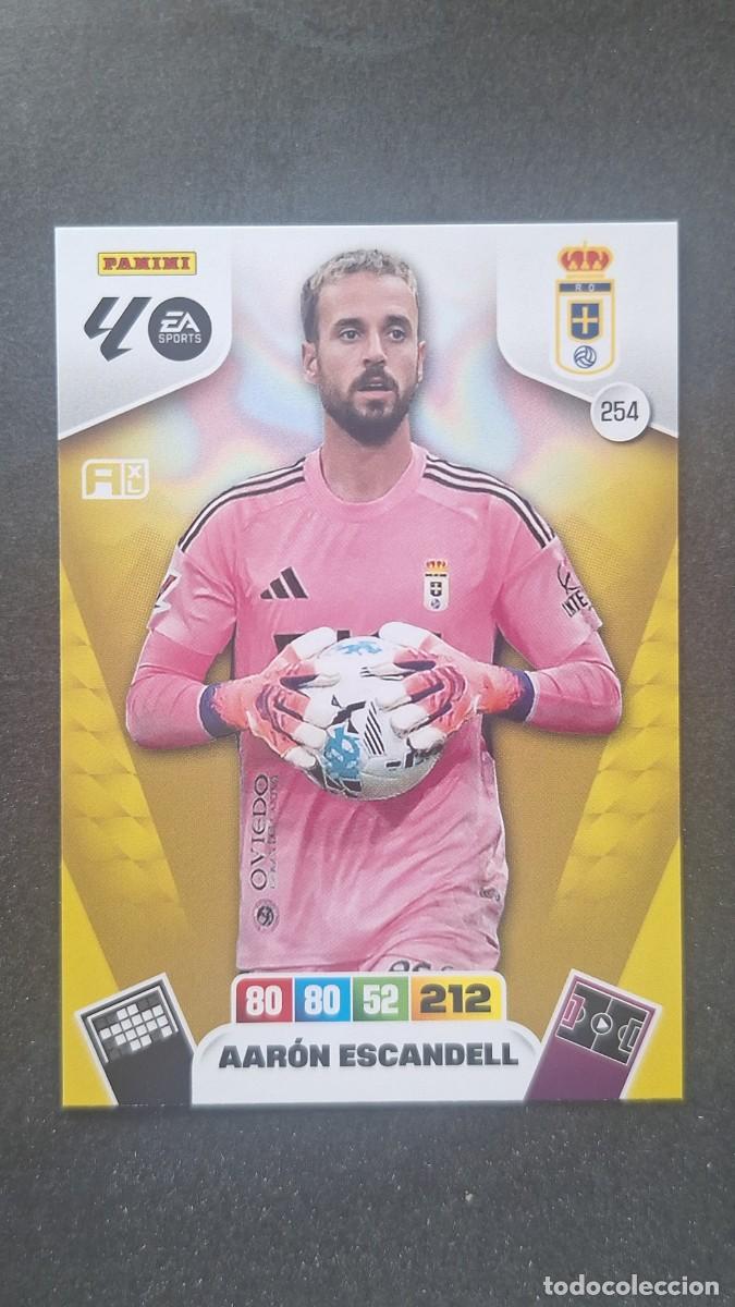 Cromos de F&uacute;tbol: L3 AARON ESCANDELL REAL OVIEDO 254 ADRENALYN XL LIGA 2025/2026 25 26 PANINI