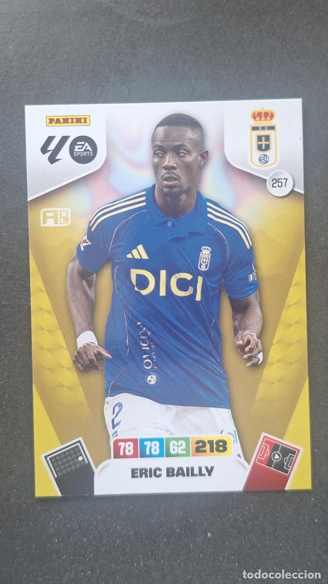 Cromos de F&uacute;tbol: L3 ERIC BAILLY REAL OVIEDO 257 ADRENALYN XL LIGA 2025/2026 25 26 PANINI