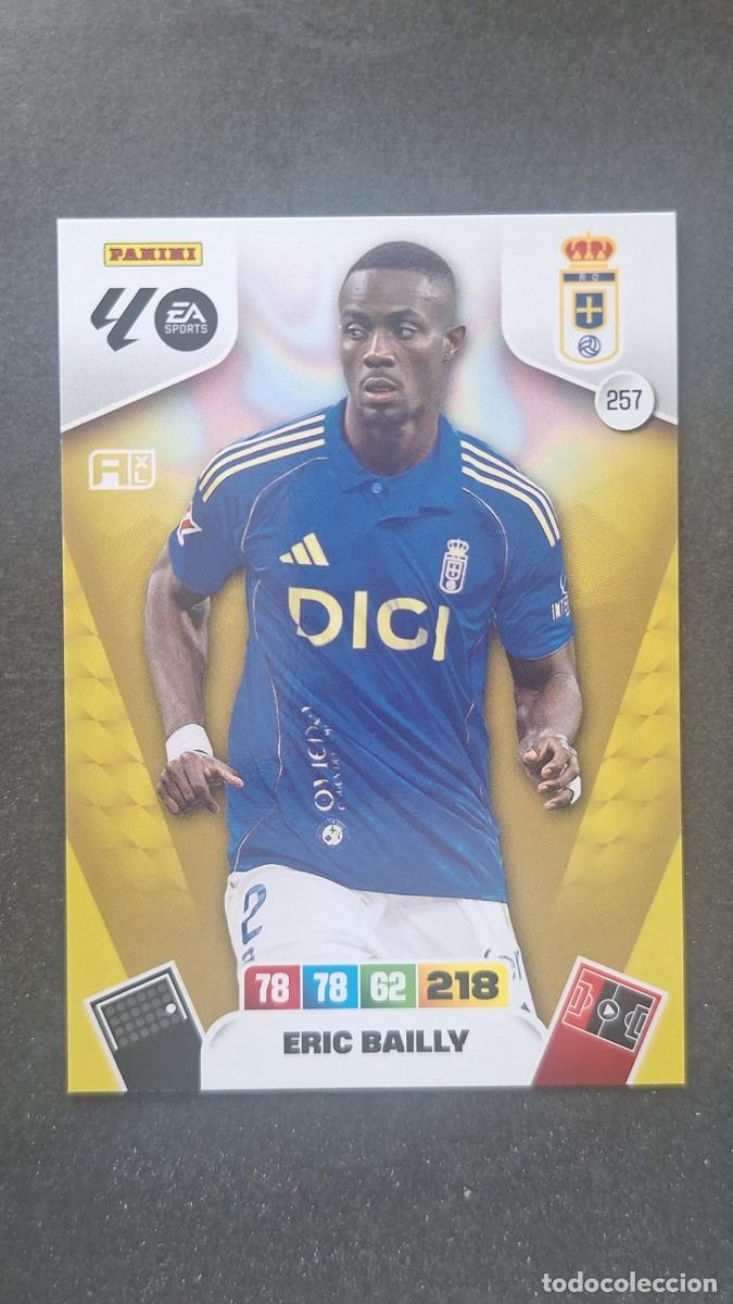 Cromos de F&uacute;tbol: L3 ERIC BAILLY REAL OVIEDO 257 ADRENALYN XL LIGA 2025/2026 25 26 PANINI