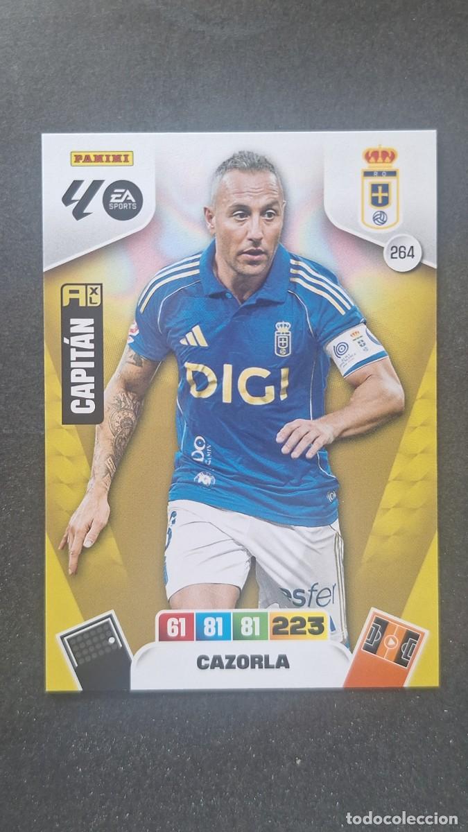 Cromos de F&uacute;tbol: L3 CAZORLA OVIEDO 264 ADRENALYN XL LIGA 2025/2026 25 26 PANINI